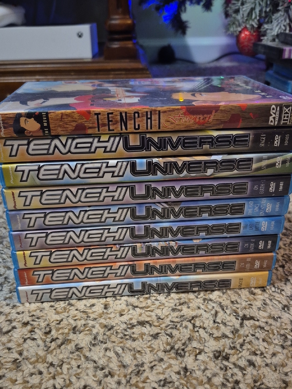 PIONEER Tenchi Universe DVD Box Set with Colorful Spines